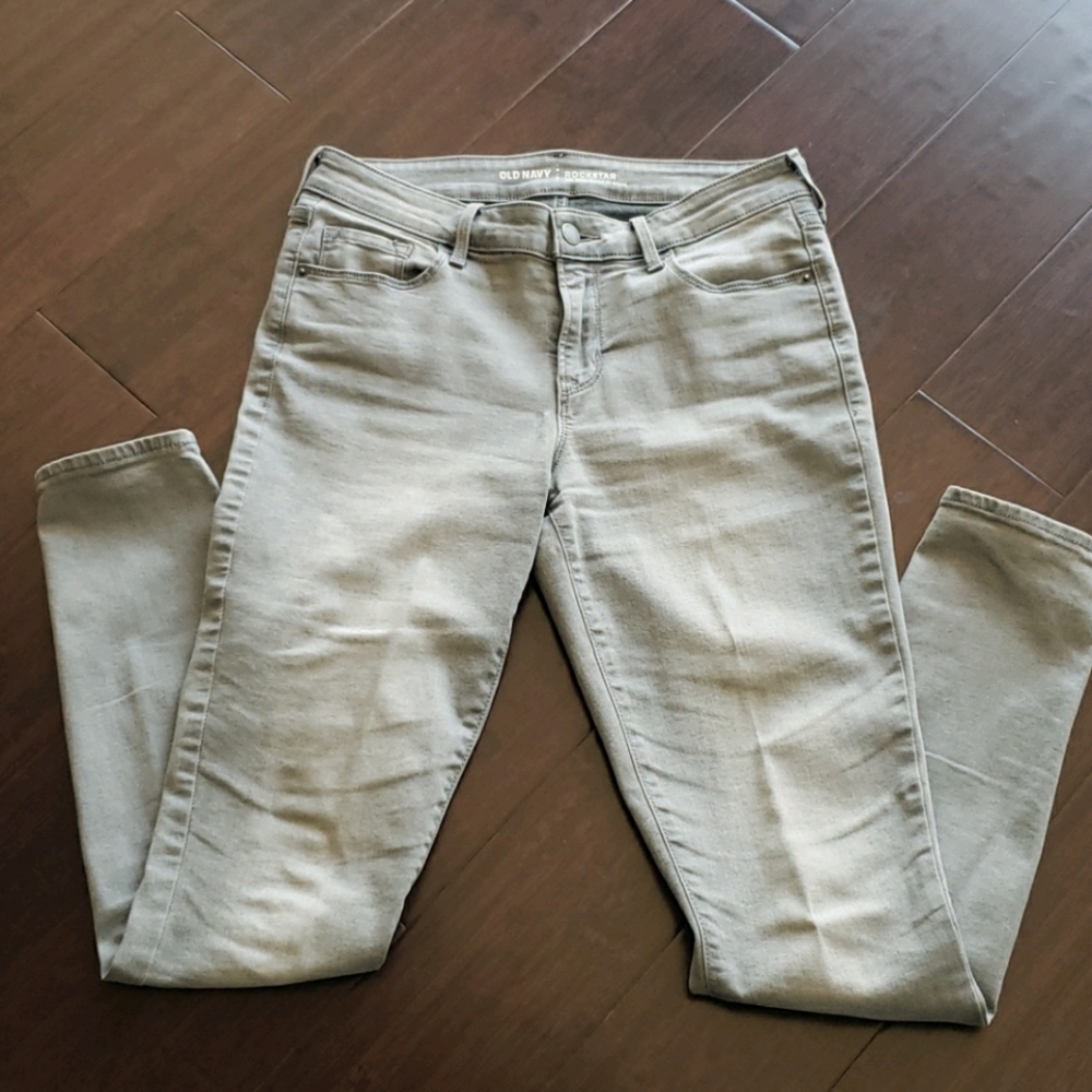 Old Navy Women's Gray Jeans rockstar